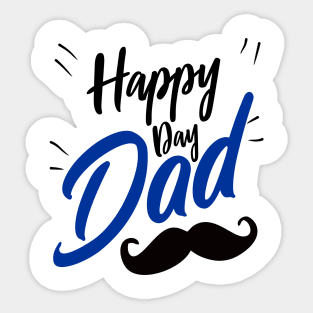 Happy day dad Sticker